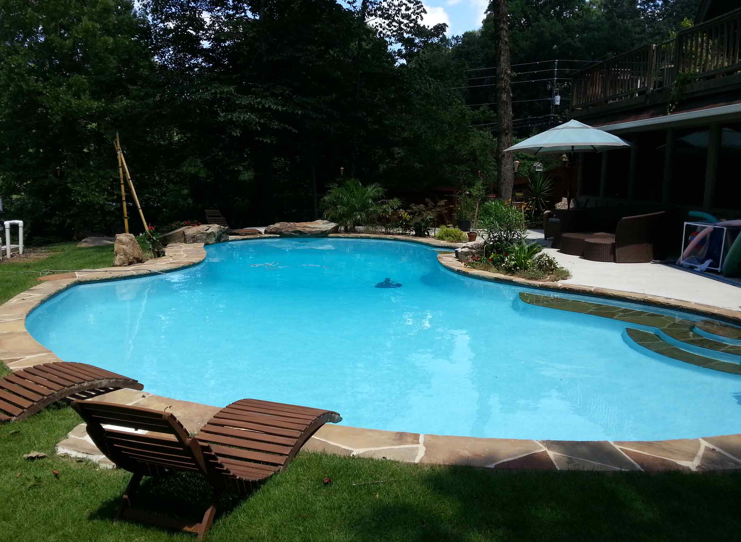 Custom pool project
