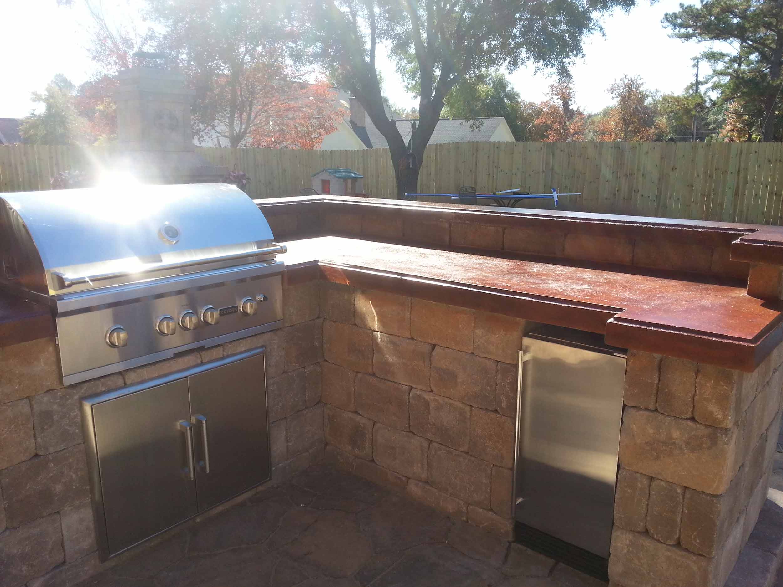 Custom gunite pool project 16